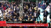 İYİ Parti’nin Sakarya’daki kongresinde ‘imza’ krizi