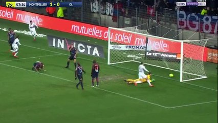 Mariano Diaz Goal HD - Montpellier 1 - 1 Lyon - 04.03.2018 (Full Replay)