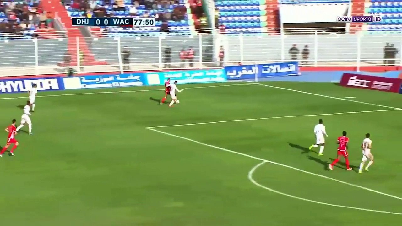 هدف مباراة الدفاع الجديدي 0-1 الوداد الرياضي - هدف شيكاتارا
