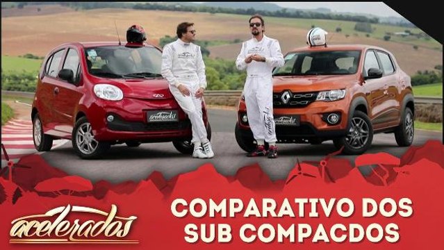 Comparativo dos sub compactos