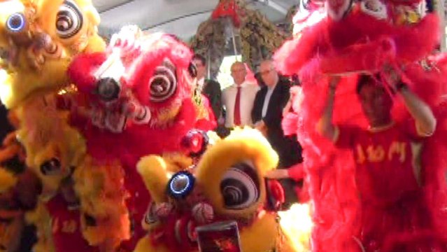 Eastwood LNY 7-10, Syd LCNY 29, Lions! Eye Dot2-2, Lions on poles, 10 years Anniversary Eastwood LNY, 3 Mar 18..