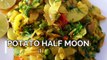 05.Half Moons Potato Sabzi Recipe In Hindi By My Kitchen My Dish