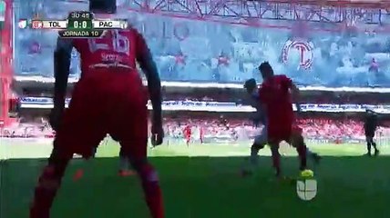 Fernando Uribe  Goal HD - Toluca	1-0	Pachuca 04.03.2018