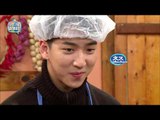 【TVPP】 Baro(B1A4) - Strange Cooking Skill, 바로(B1A4) - 재료 다 조사서(?) 만드는 김치볶음밥 @MaLiTel