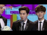 【TVPP】EXO - Singer Popular Award, 엑소 - 가수 부문 인기상 @ 2014 MBC Entertainment Awards