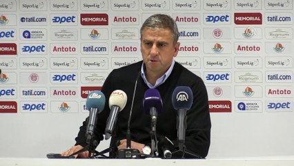 Antalyaspor-Demir Grup Sivasspor maçının ardından - Hamza Hamzaoğlu - ANTALYA