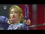 【TVPP】4MINUTE - W Archery Semifinal [1/2],포미닛 - 여자 양궁 단체 준결승 [1/2] @ 2015 Idol Star Championships