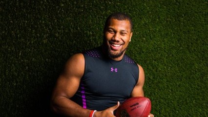Bradley Chubb jumps 36 inches on vertical jump