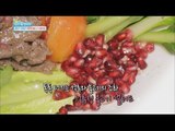 [Happyday] 'Pomegranate honey bulgogi salad' 톡톡 터지는 '석류청 불고기 샐러드' [기분 좋은 날] 20151204