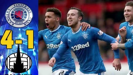 Rangers vs Falkirk 4 - 1 Highlights  04.03.2018 HD