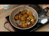 [Happyday] Recipe: Chinese yam Sweet and sour chicken 감기에 좋은 '마 깐풍기' [기분 좋은 날] 20161209