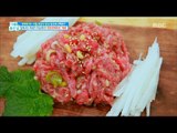 [Happyday]Beef Tartare  고소한 '육회' 만들기![기분 좋은 날]20171012