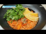 [Happyday]Oriental melon Spicy Noodles 새콤 매콤 시원한 '참외 비빔국수'[기분 좋은 날] 20170424