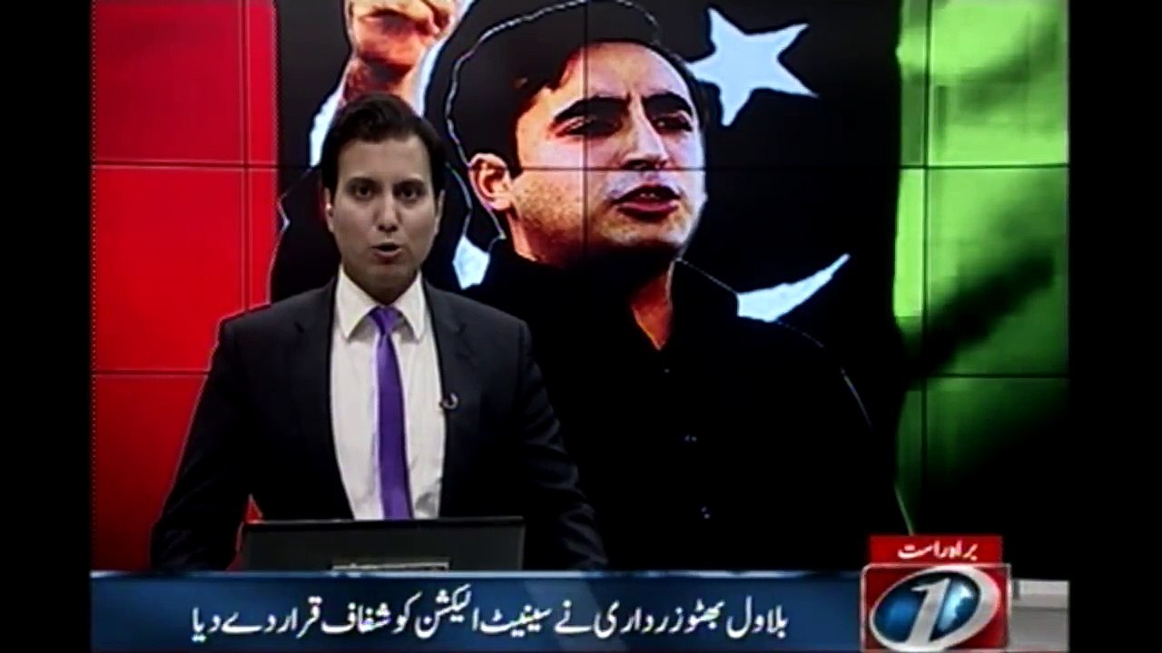 Bilawal declared the Senate election transparent