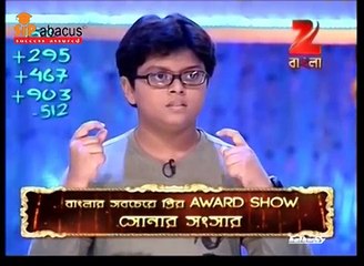 SIP Abacus Student showcasing his Arithmetic Skills on TV