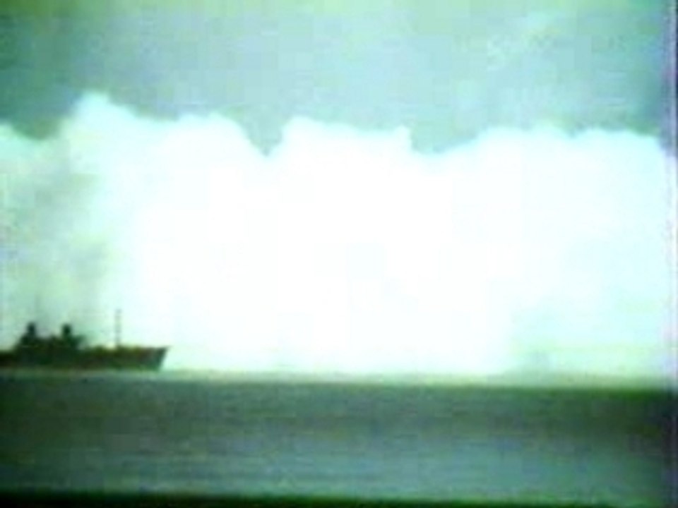 Nuclear Bomb Explosion at Sea