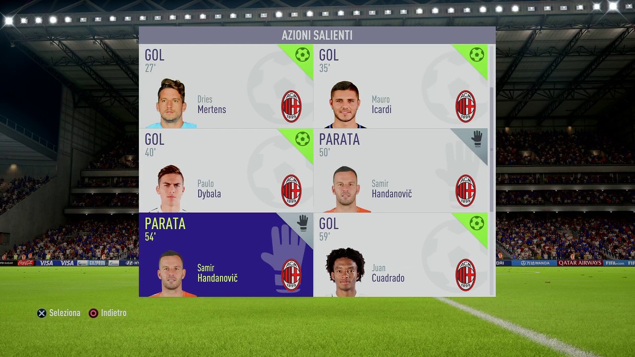 Fifa 18 - Handanovic SUPER PARATA!