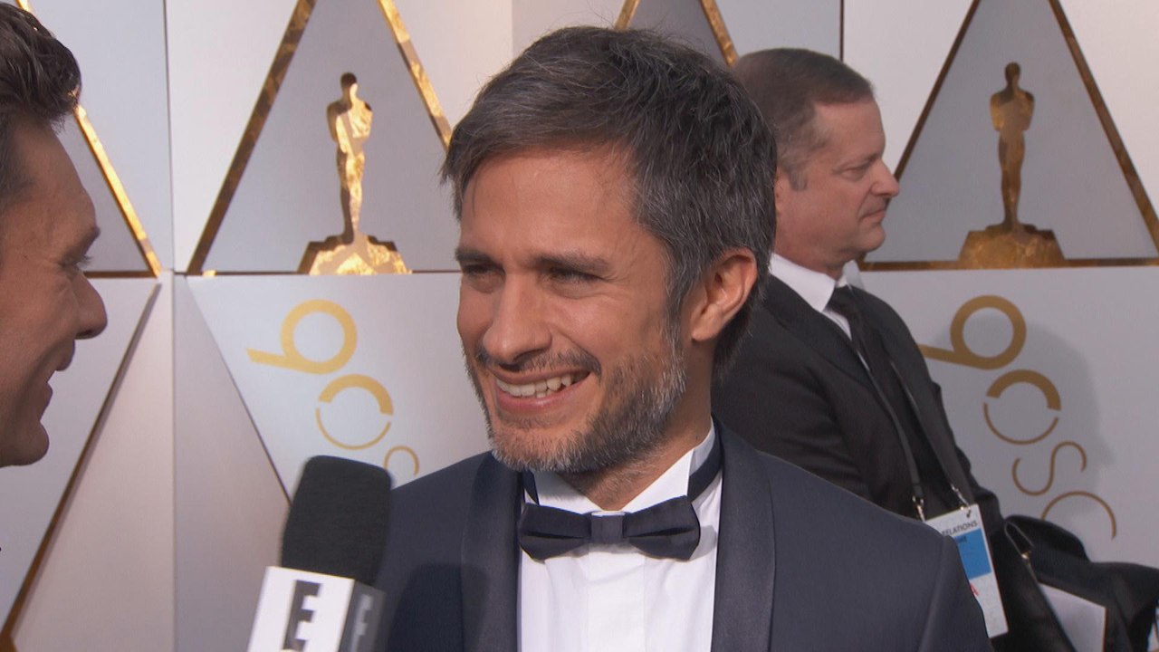Gael Garcia Bernal Talks "Remember Me" at Oscars 2018