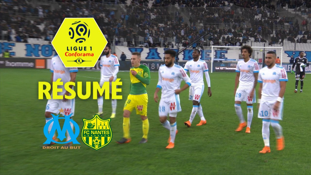 Olympique de Marseille - FC Nantes (1-1)  - Résumé - (OM-FCN) / 2017-18