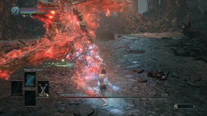 Old Demon King Twin Daggers No Damage Taken