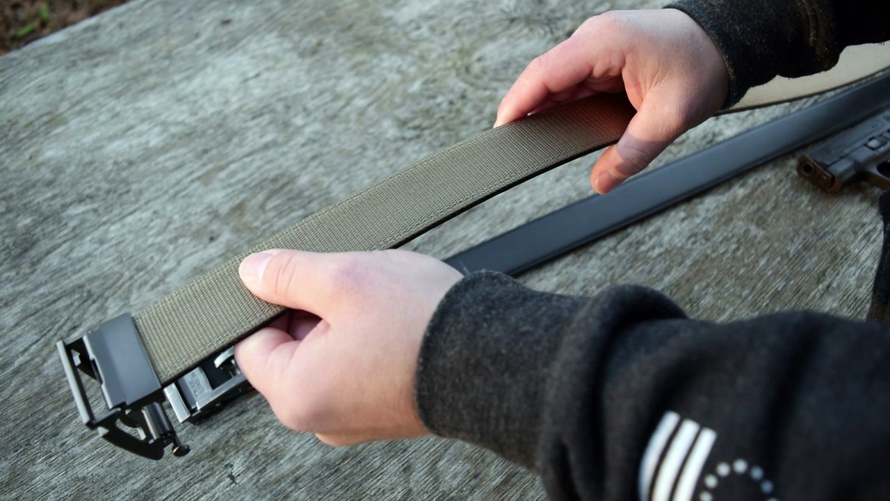 Kore Essentials Tactical Belt...No Holes, No Flex, Just Serious Concealed Carry!