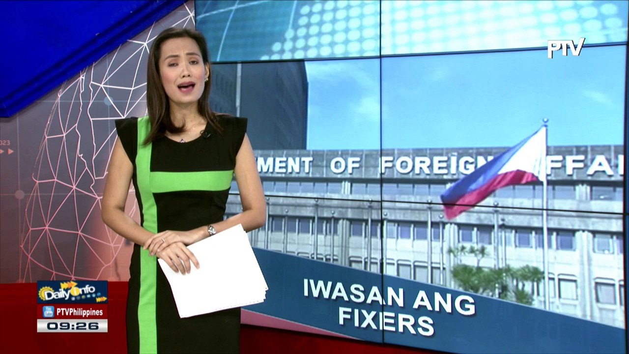 DFA, nagpaalala sa publiko na iwasan ang fixers