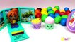 Play Doh Ice Cream Surprise Toys Opening Surprise Eggs, Shopkins Giftems Toy Surprises for Kids