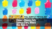 China’s Women-Only Subway Cars, Where Men Rush In