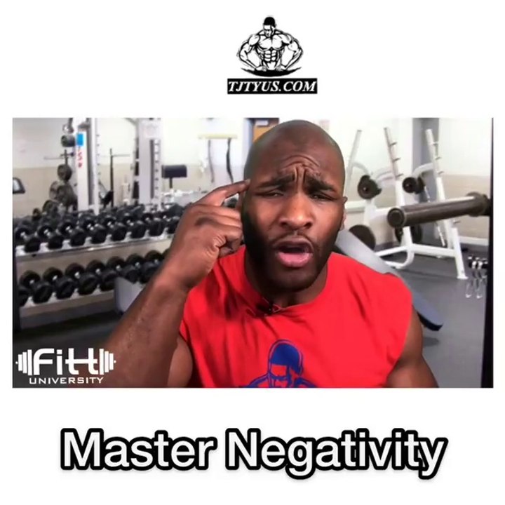 Master the Negativity!