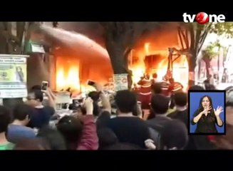 Kebakaran Besar Hanguskan Lima Ruko
