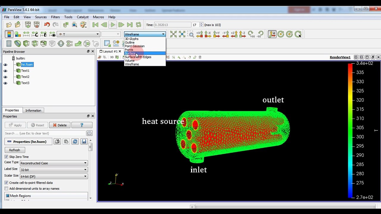 CFD analysis of shell type heat exchanger using openfoam software (part ...