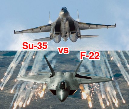 Which would win, US F-22 Raptor vs Russian Su-35 Fighter Jet?