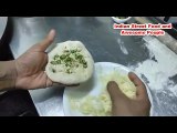 Indian street foods - CHEESE BURST Paratha -delicious food Street Food
