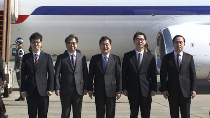 [현장영상] 대북특사단, 평양으로 출발...대통령 친서 전달예정 / YTN