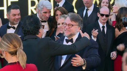 Celebrities arrive for 90th Oscars ceremony