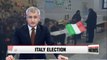Exit poll shows Italian election heading for hung parliament