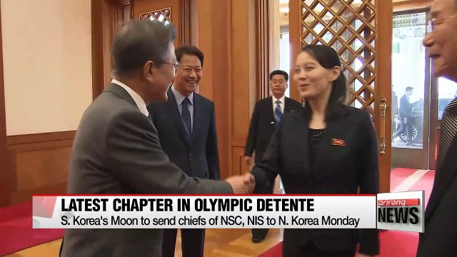 South Korea's Moon Jae-in to send special envoys to N. Korea Monday to broker talks with Washington
