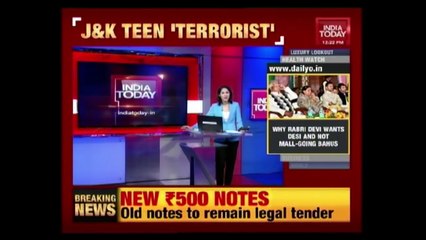 14 Year Old Joins Terror Ranks South Kashmir