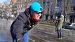 Patiner sur les canaux gelés à Amsterdam  le gros kiff !
