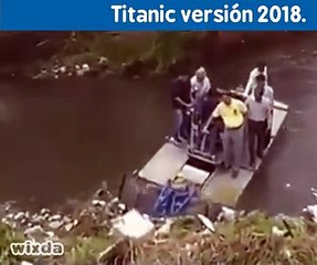 Asi  fue que se hundió el titanic 2018