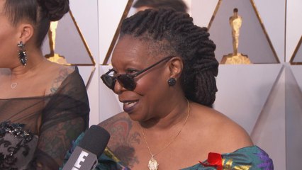 Whoopi Goldberg Has Her "Fingers Crossed" For "Get Out"
