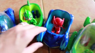 Disney PJ MASKS FULL EPISODES Surprise Toys for Kids Disney Catboy Gekko Owlette and Night Ninja IRL Superhero Spiderman