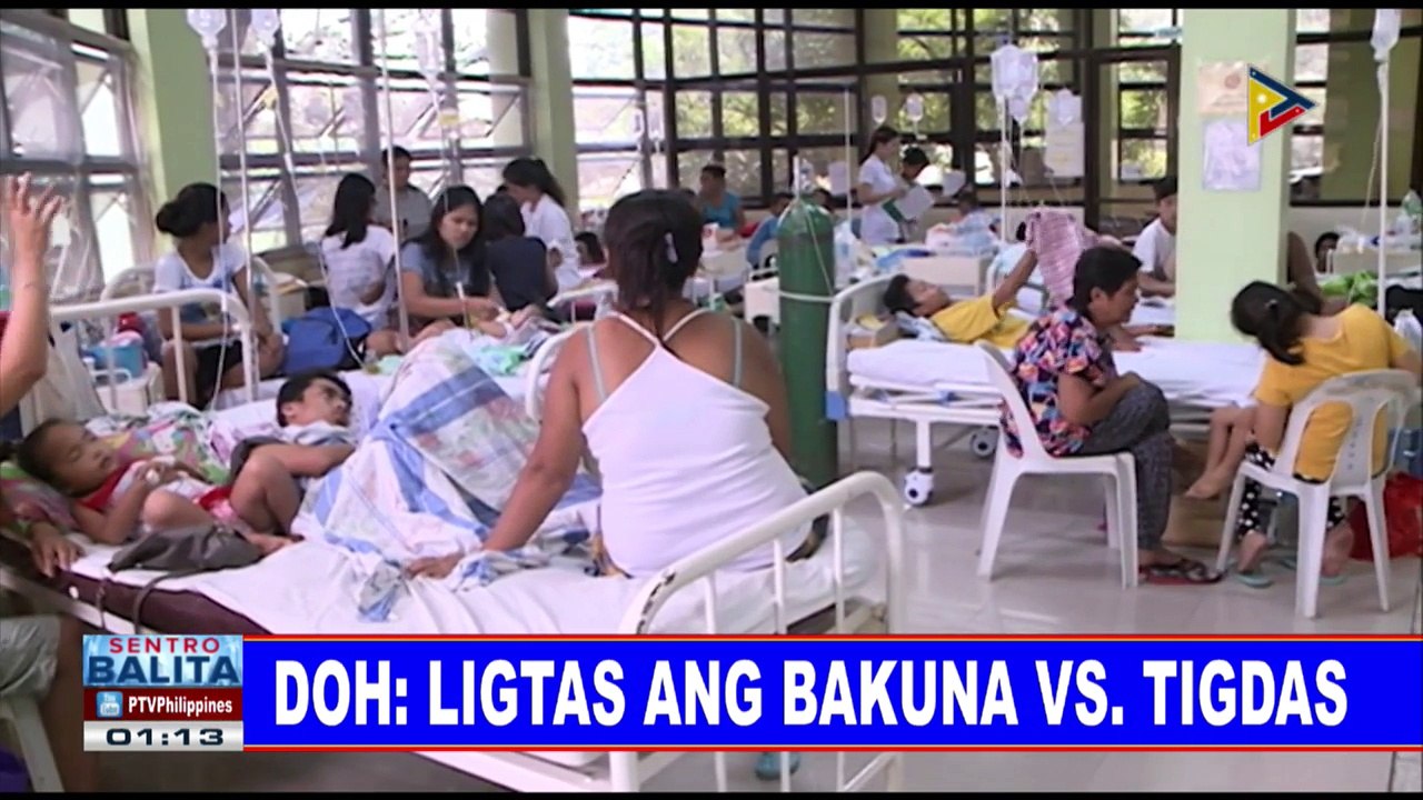 DOH: Ligtas ang bakuna vs tigdas