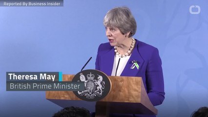 Theresa May Defends Brexit Speech