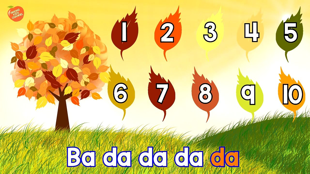 Hmong Channel Counting Four Seasons Song by Hmong Kids Channel