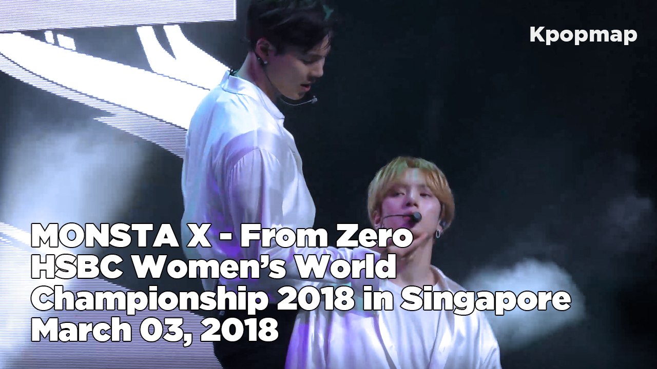 MONSTA X - From Zero ("HSBC WWC 2018 in Singapore" Fancam)