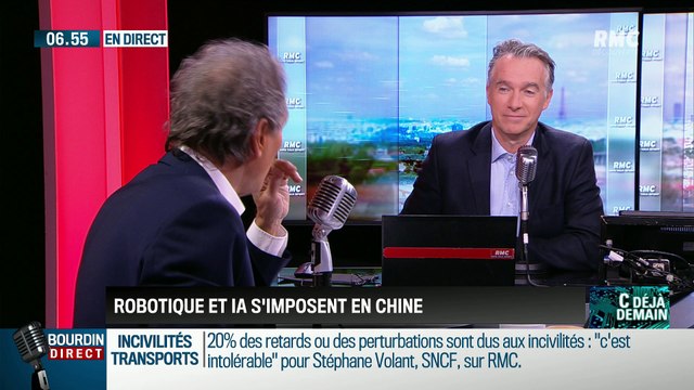 La chronique de Frédéric Simottel : Robotique et IA s'imposent en Chine - 05/03
