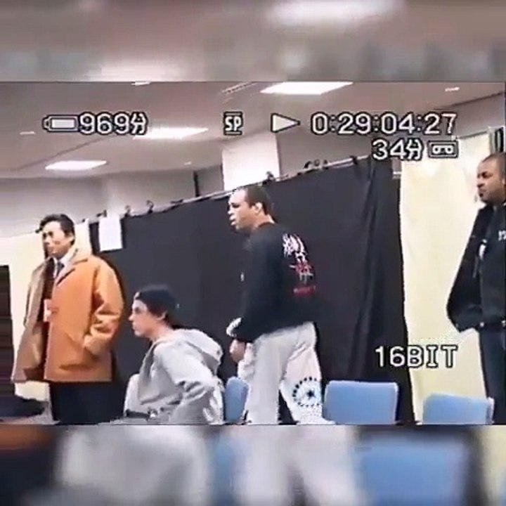 Real MMA backstage fight