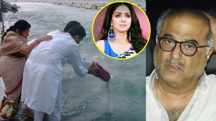 Boney Kapoor Immerse SRIDEVI in Rameshwaram