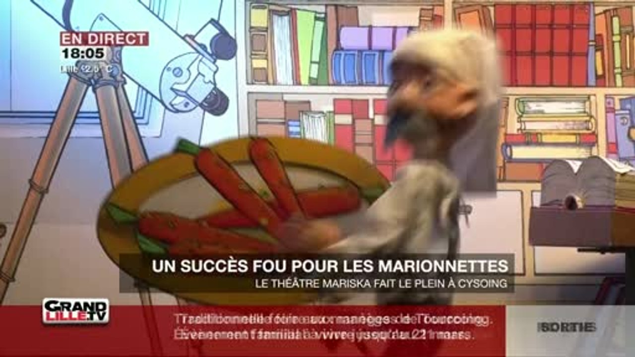 Un succès fou pour les marionnettes
